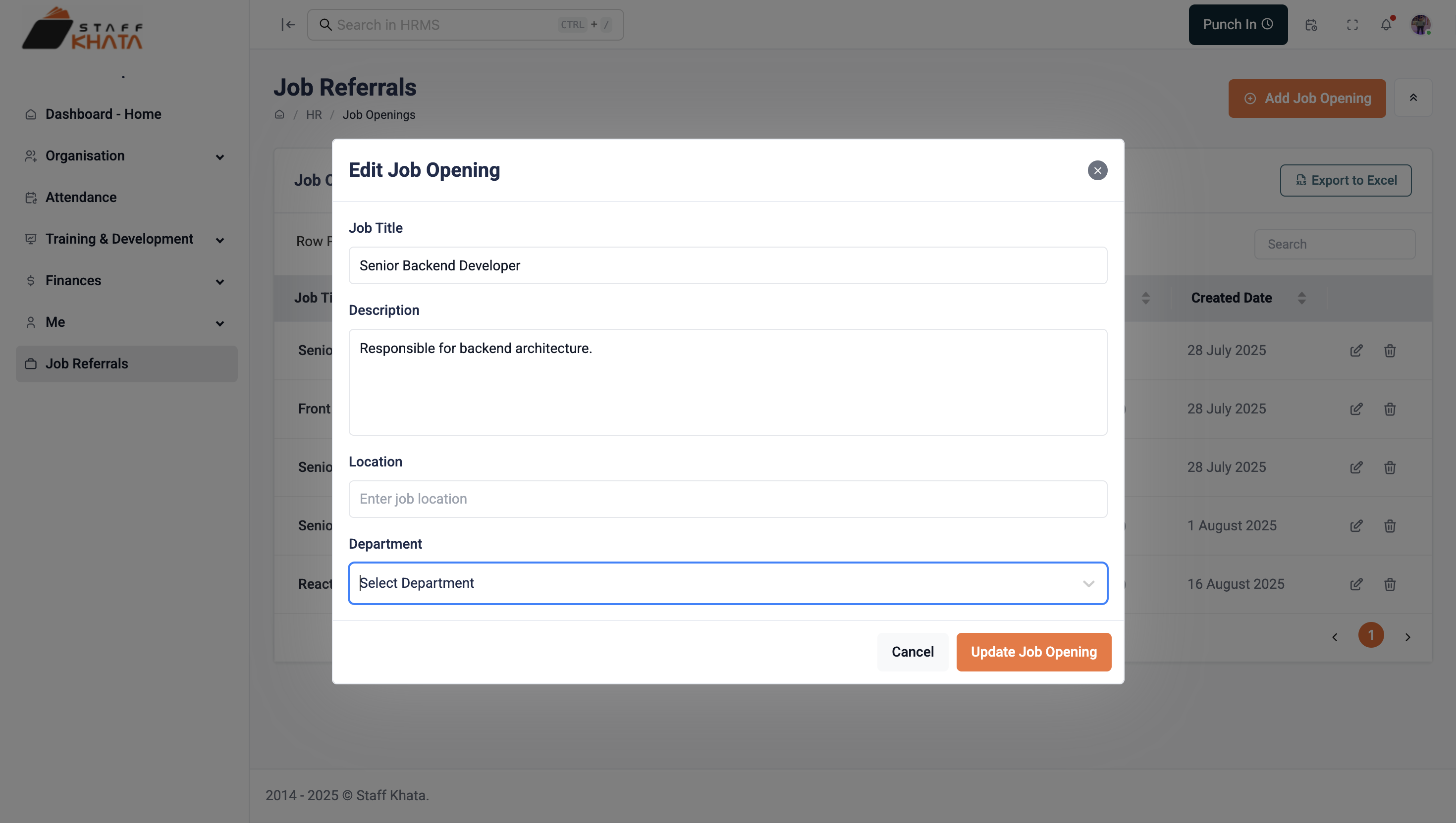 Hiring Dashboard